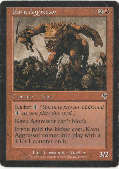 Magic the Gathering - Kavu Aggressor