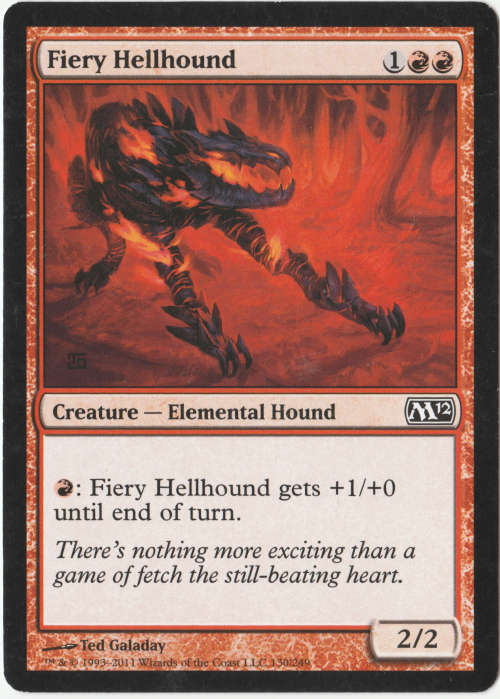 Magic the Gathering - Fiery Hellhound