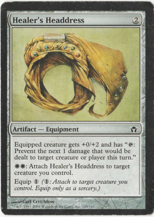 Magic the Gathering - Healer`s Headdress