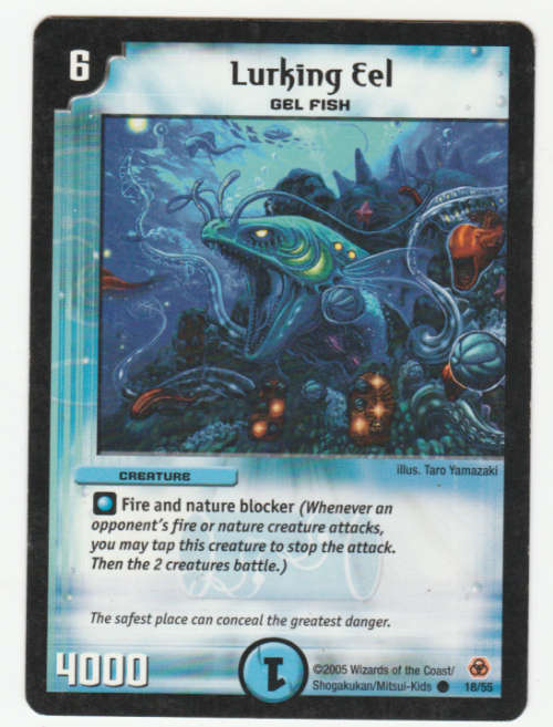 Duel Masters - Lurking Eel (Gel Fish) - Creature Common