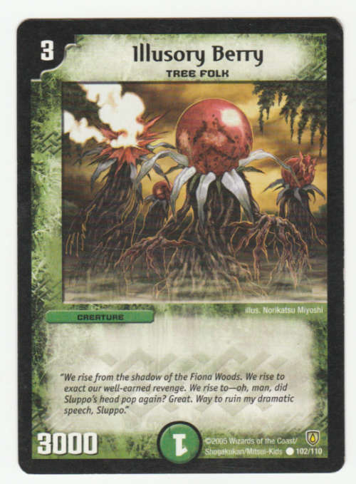Duel Masters - Illusory Berry (Tree Folk) - Creature