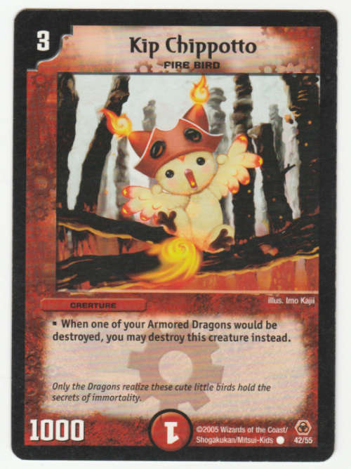 Duel Masters - Kip Chippotto (Fire Bird) - Creature