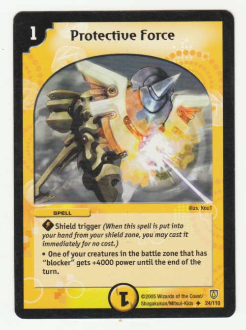 Duel Masters - Protective Force - Spell