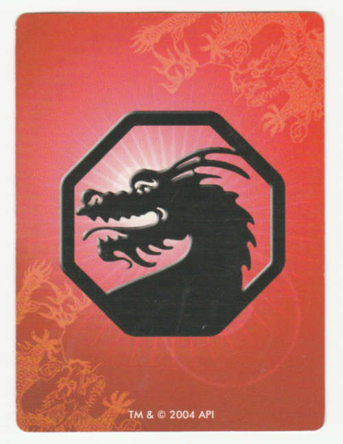 Jackie Chan Adventures - Nightmares Card 6 The power of the snake - Special Card