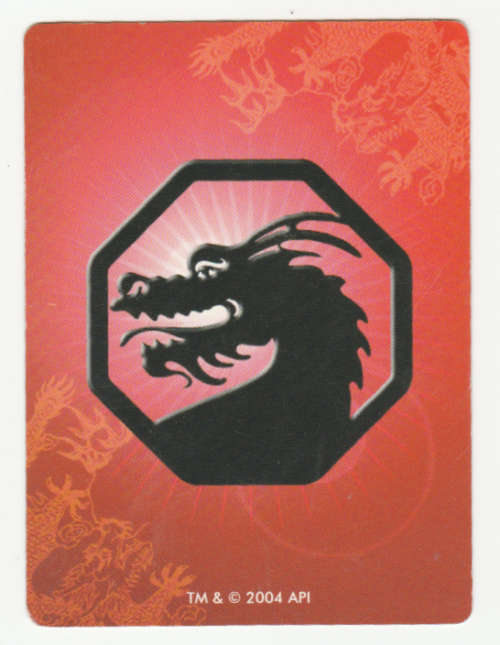 Jackie Chan Adventures - Nightmares Card 5 The power of Yin Yang - Special Card