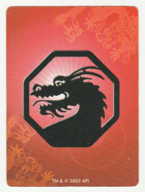 Jackie Chan Adventures -Daolon Wong Card 10 Daolon Wong - Regular Card