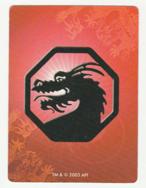 Jackie Chan Adventures -Daolon Wong Card 11 Daolon Wong - Regular Card