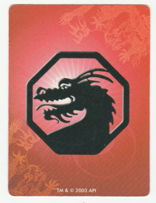 Jackie Chan Adventures - Daolong Wong Card 25 Daolon Wong - Regular Card