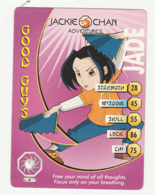 Jackie Chan Adventures - The Chan Clan - Jade 4 - Regular Card