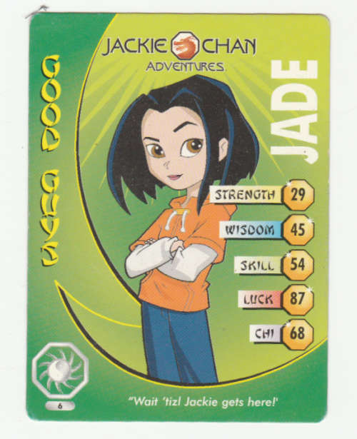 Jackie Chan Adventures - The Chan Clan - Jade 6 - Regular Card