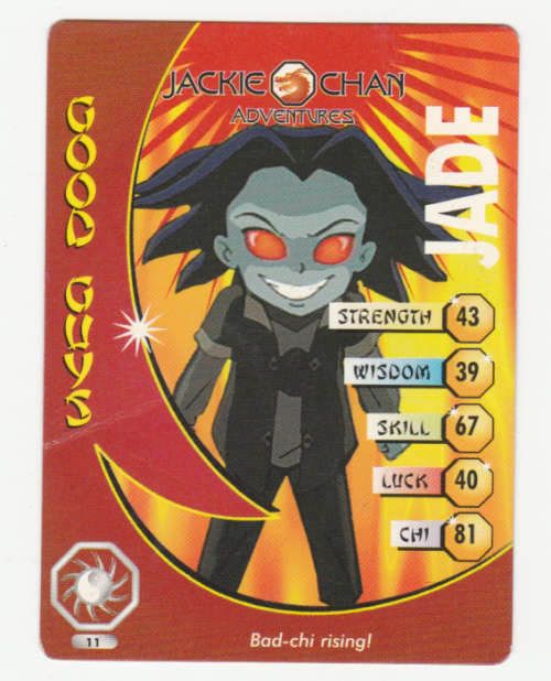 Jackie Chan Adventures - The Chan Clan - Jade 11 - Regular Card