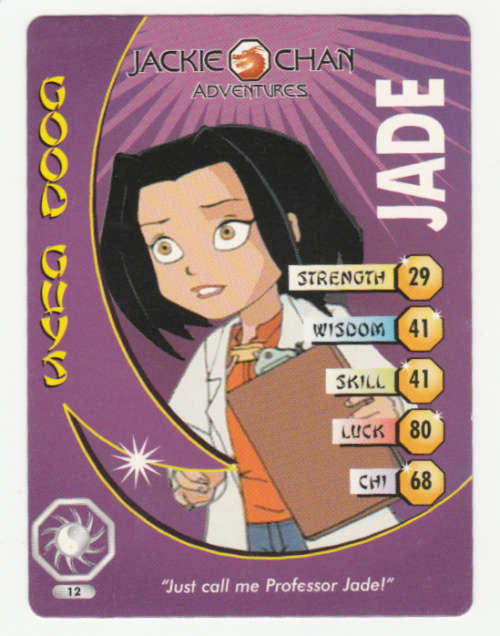 Jackie Chan Adventures - The Chan Clan - Jade 12 - Regular Card