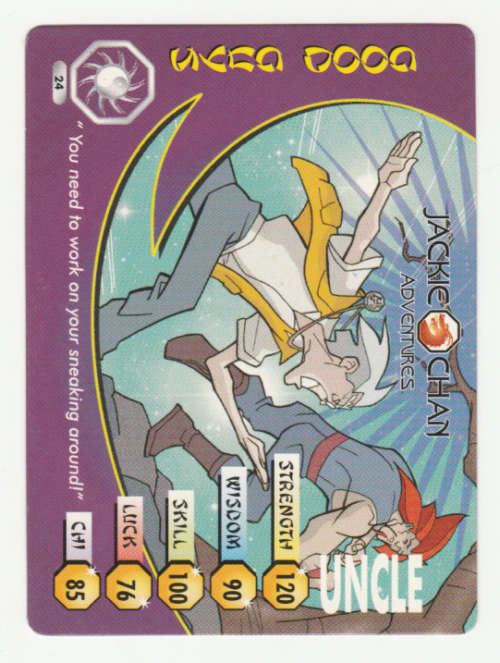 Jackie Chan Adventures - The Chan Clan - Uncle 24 - Regular Card
