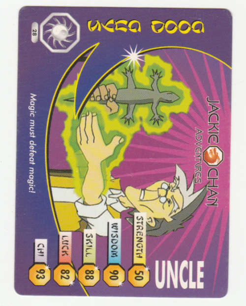 Jackie Chan Adventures - The Chan Clan - Uncle 28 - Regular Card