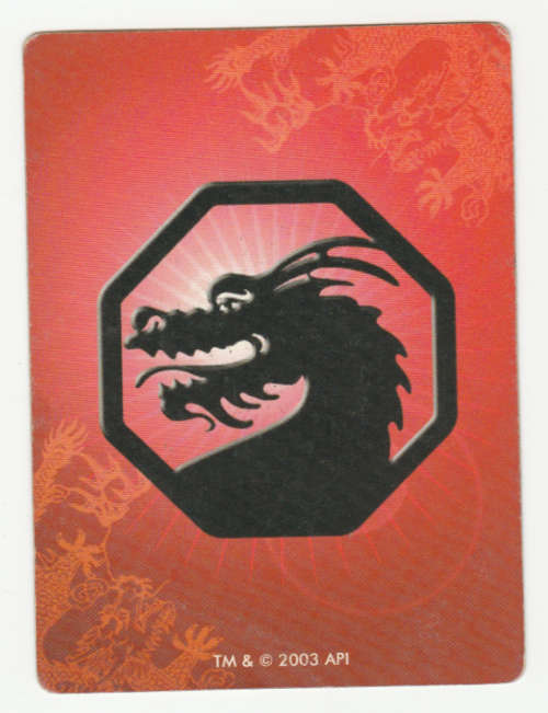 Jackie Chan Adventures - The Dark Hand Card 2 Valmont - Regular Card