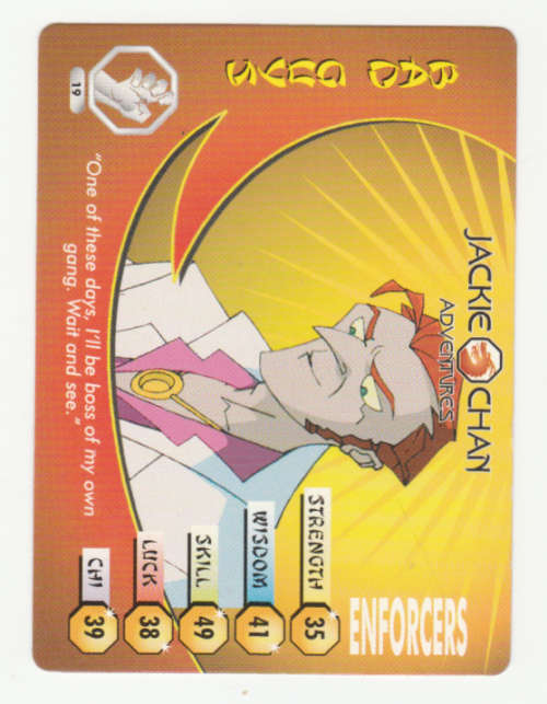 Jackie Chan Adventures - The Dark Hand - Enforcers 19 - Regular Card