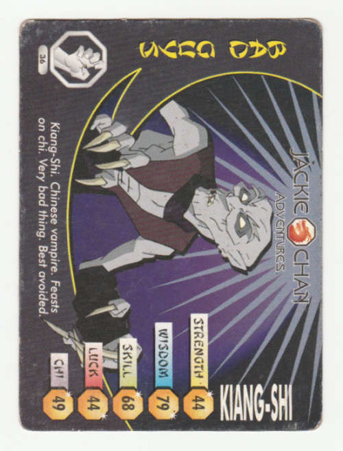 Jackie Chan Adventures - The Dark Hand - Kiang-Shi 36 - Regular Card