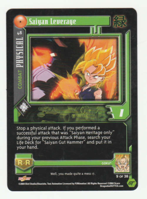 Dragon Ball GT - Goku - Saiyan Leverage/Combat Physical (9/38)