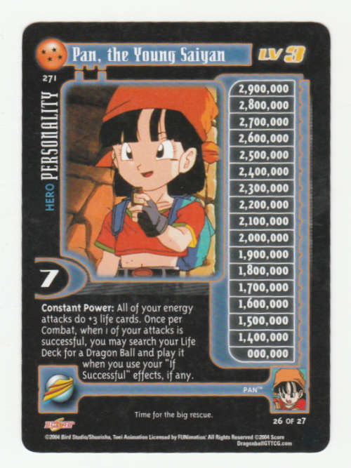 Dragon Ball GT - Pan - Pan, the Young Saiyan/Hero Personality (26/27)