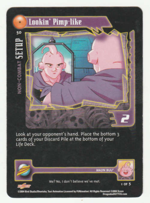 Dragon Ball GT - Majin Buu - Lookin' Pimp-like/Non-Combat Setup (1/5)