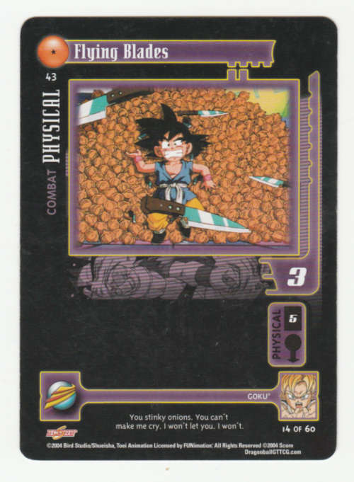 Dragon Ball GT - Goku - Flying Blades/Combat Physical (14/60)