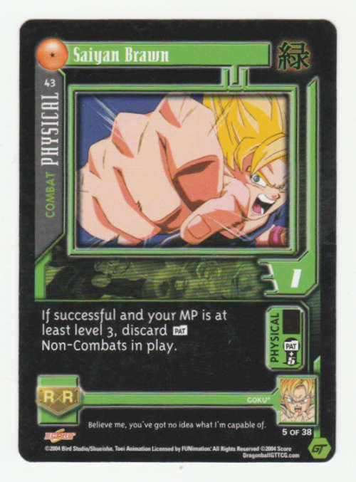Dragon Ball GT - Goku - Saiyan Brawn/Combat Physical  (5/38)