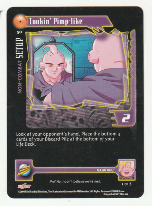 Dragon Ball GT - Majin Buu - Lookin' Pimp-like/Non-Combat Setup (1/5)
