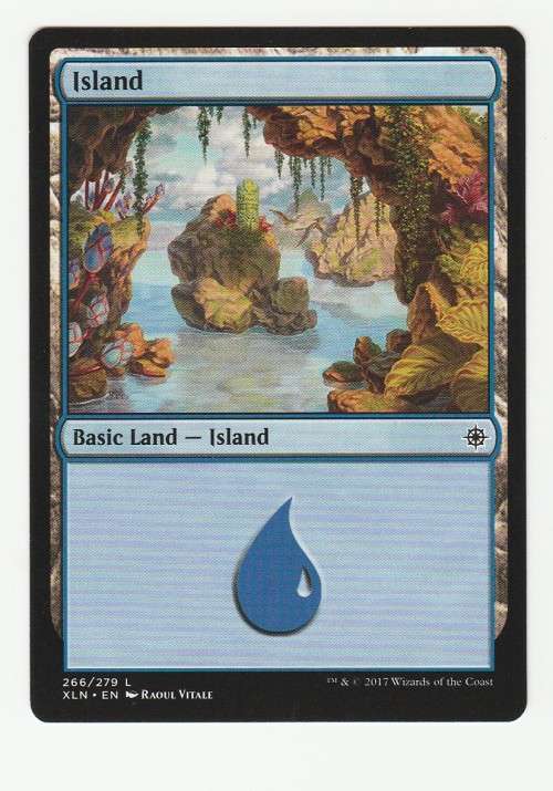 Magic the Gathering 2017 (NM) - Island 266/279 - Ixalan