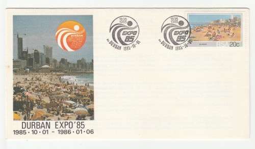 1985 RSA Durban Expo `85 Commemorative Cover