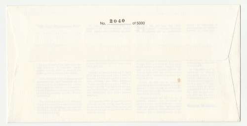 1987 RSA AB Just Nuisance RN 2040/5000 Commemorative Cover