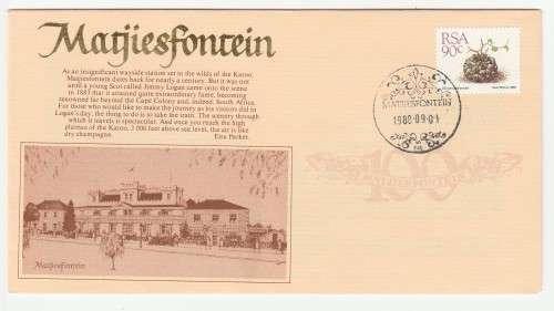 1988 RSA Matjiesfontein Commemorative Cover