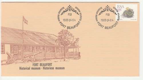 1989 RSA Fort Beaufort Historial museum Commemorative Cover