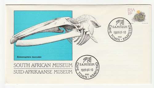 1989 RSA The South African Museum Commemorative Cover