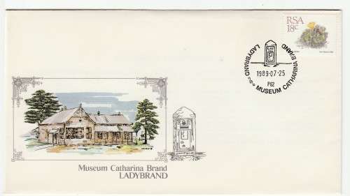 1989 RSA Catharina Brand Museum Ladybrand Commemorative Cover