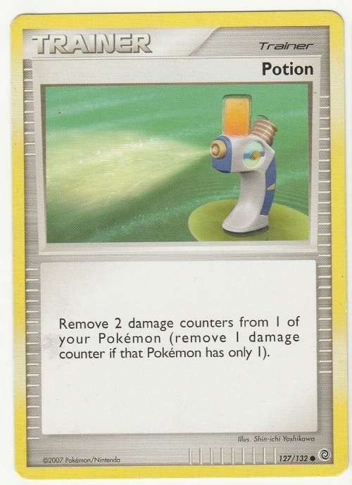 Pokemon 2007 - Gen IV Diamonds and Pearl Series Secret Wonders Potion 127/132 - Common