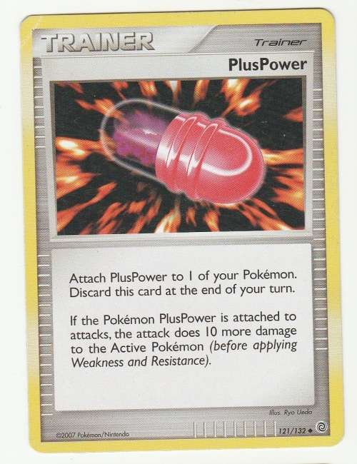 Pokemon 2007 - Gen IV Diamonds and Pearl Series Secret Wonders Plus power 121/132 - Uncommon