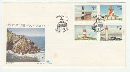 1988 RSA Lighthouses FDC 4.26