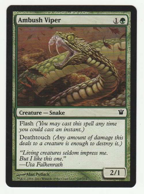 Magic the Gathering 1993-2011 - Ambush Viper - Common - Innistrad