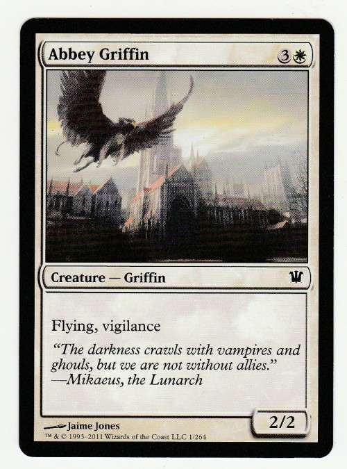 Magic the Gathering 1993-2011 - Abbey Griffin - Common - Innistrad