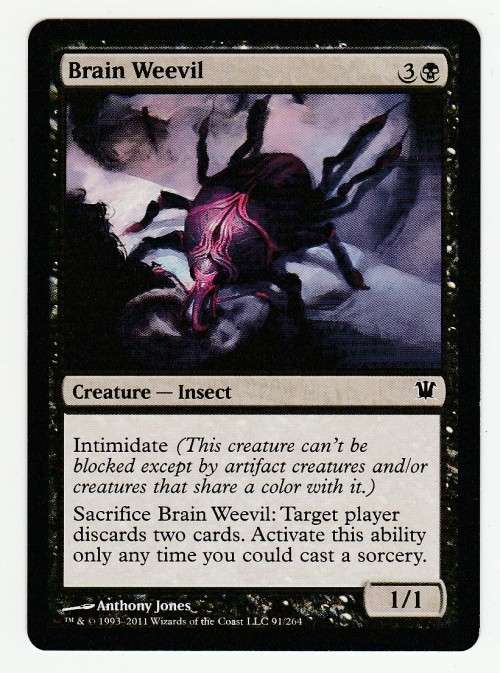 Magic the Gathering 1993-2011 - Brain Weevil - Common - Innistrad