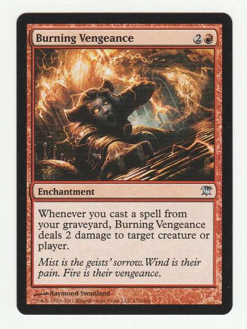 Magic the Gathering 1993-2011 - Burning Vengeance - Uncommon - Innistrad