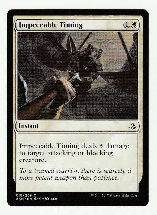 Magic the Gathering 2017 (NM) - Impeccable Timing - Amonkhet