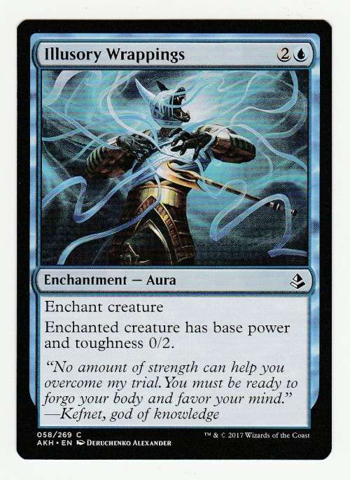 Magic the Gathering 2017 (NM) - Illusory Wrappings - Amonkhet