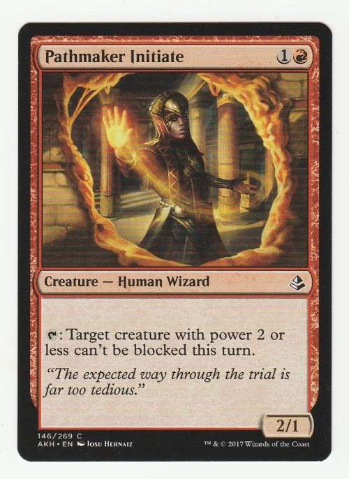 Magic the Gathering 2017 - Pathmaker Initiate - Common - Amonkhet