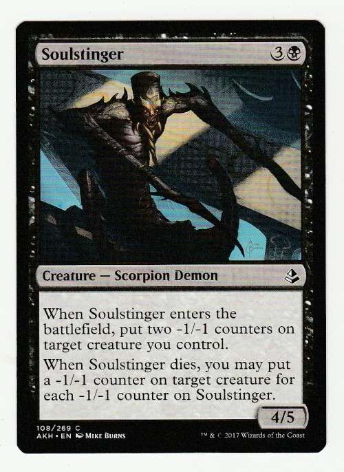 Magic the Gathering 2017 - Soulstinger - Common - Amonkhet