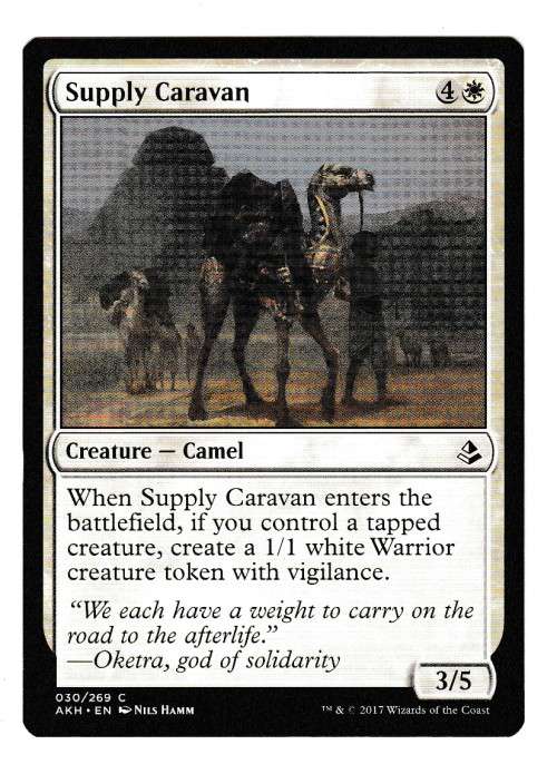 Magic the Gathering 2017 - Supply Caravan - Common - Amonkhet