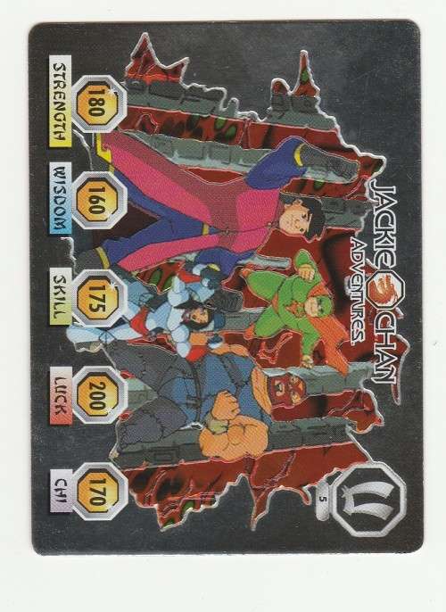 Jackie Chan Adventures - Ultimates Card 5 - Special Cards - Ultimates