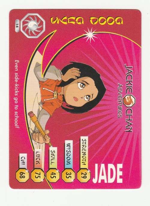 Jackie Chan Adventures - The Chan Clan - Jade 14 - Regular Card