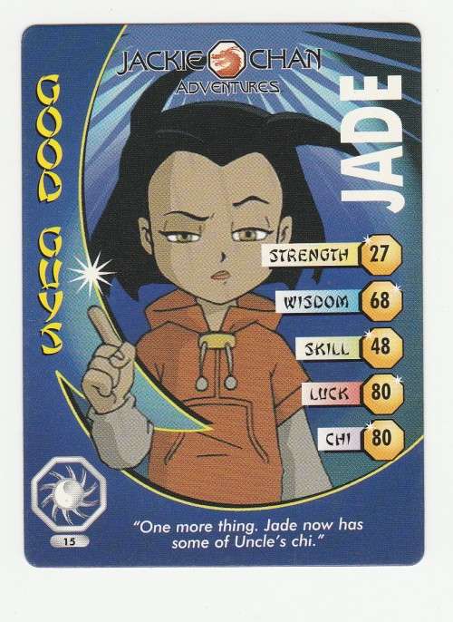 Jackie Chan Adventures - The Chan Clan - Jade 15 - Regular Card