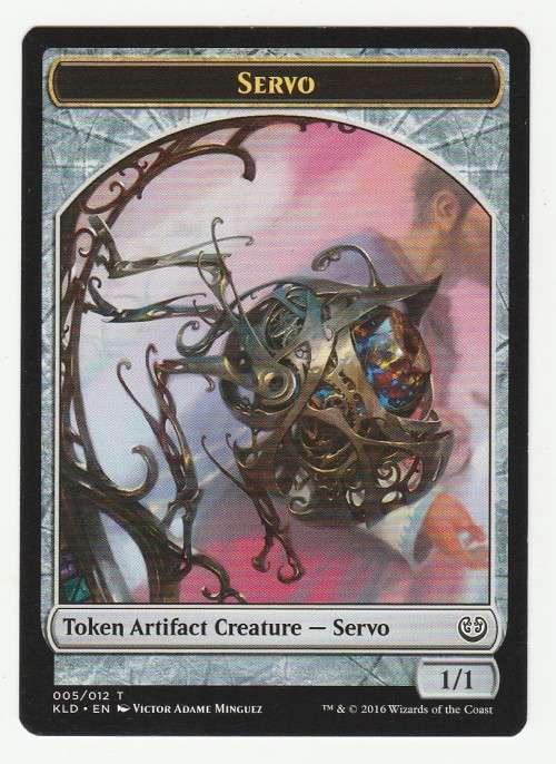 Magic the Gathering 2016 - Servo Token Artifact Creature 005/012 - Kaladesh